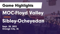 MOC-Floyd Valley  vs Sibley-Ocheyedan Game Highlights - Sept. 28, 2022