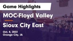 MOC-Floyd Valley  vs Sioux City East  Game Highlights - Oct. 8, 2022