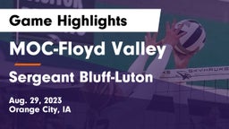 MOC-Floyd Valley  vs Sergeant Bluff-Luton  Game Highlights - Aug. 29, 2023