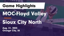 MOC-Floyd Valley  vs Sioux City North  Game Highlights - Aug. 31, 2023