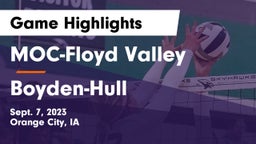 MOC-Floyd Valley  vs Boyden-Hull  Game Highlights - Sept. 7, 2023