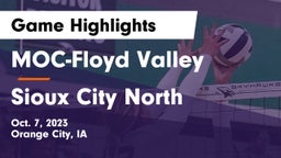 MOC-Floyd Valley  vs Sioux City North  Game Highlights - Oct. 7, 2023