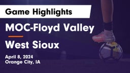 MOC-Floyd Valley  vs West Sioux  Game Highlights - April 8, 2024
