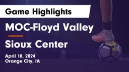 MOC-Floyd Valley  vs Sioux Center  Game Highlights - April 18, 2024