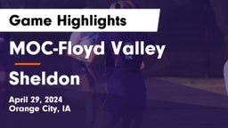MOC-Floyd Valley  vs Sheldon  Game Highlights - April 29, 2024