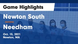 Newton South  vs Needham  Game Highlights - Oct. 15, 2021