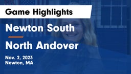 Newton South  vs North Andover  Game Highlights - Nov. 2, 2023