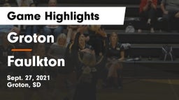 Groton  vs Faulkton  Game Highlights - Sept. 27, 2021