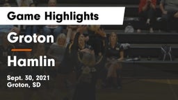 Groton  vs Hamlin  Game Highlights - Sept. 30, 2021