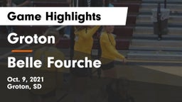 Groton  vs Belle Fourche  Game Highlights - Oct. 9, 2021