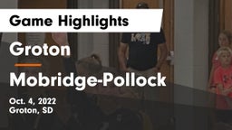 Groton  vs Mobridge-Pollock  Game Highlights - Oct. 4, 2022
