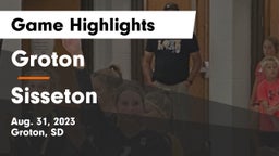 Groton  vs Sisseton  Game Highlights - Aug. 31, 2023