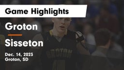 Groton  vs Sisseton  Game Highlights - Dec. 14, 2023