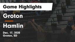 Groton  vs Hamlin  Game Highlights - Dec. 17, 2020