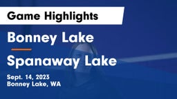 Bonney Lake  vs Spanaway Lake  Game Highlights - Sept. 14, 2023