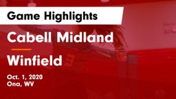 Cabell Midland  vs Winfield  Game Highlights - Oct. 1, 2020