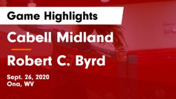 Cabell Midland  vs Robert C. Byrd Game Highlights - Sept. 26, 2020