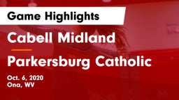 Cabell Midland  vs Parkersburg Catholic Game Highlights - Oct. 6, 2020
