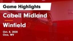 Cabell Midland  vs Winfield  Game Highlights - Oct. 8, 2020