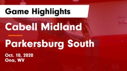 Cabell Midland  vs Parkersburg South Game Highlights - Oct. 10, 2020
