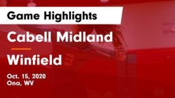 Cabell Midland  vs Winfield  Game Highlights - Oct. 15, 2020