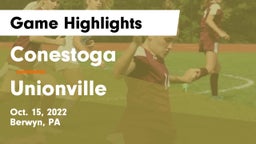 Conestoga  vs Unionville  Game Highlights - Oct. 15, 2022
