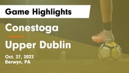Conestoga  vs Upper Dublin  Game Highlights - Oct. 27, 2022