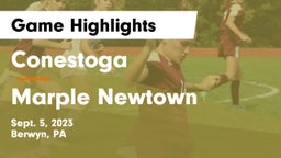Conestoga  vs Marple Newtown  Game Highlights - Sept. 5, 2023