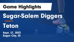 Sugar-Salem Diggers vs Teton Game Highlights - Sept. 27, 2022