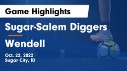 Sugar-Salem Diggers vs Wendell Game Highlights - Oct. 22, 2022