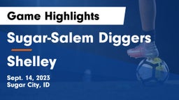Sugar-Salem Diggers vs Shelley  Game Highlights - Sept. 14, 2023