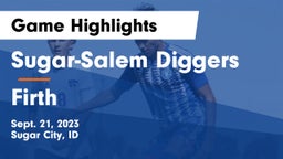 Sugar-Salem Diggers vs Firth Game Highlights - Sept. 21, 2023