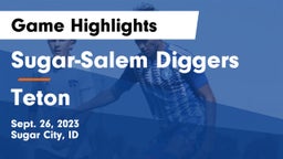 Sugar-Salem Diggers vs Teton Game Highlights - Sept. 26, 2023
