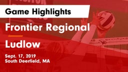 Frontier Regional  vs Ludlow  Game Highlights - Sept. 17, 2019