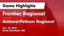 Frontier Regional  vs Amherst-Pelham Regional  Game Highlights - Oct. 10, 2019