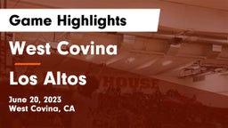 West Covina  vs Los Altos  Game Highlights - June 20, 2023