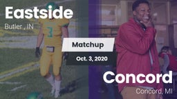 Matchup: Eastside  vs. Concord  2020