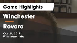 Winchester  vs Revere  Game Highlights - Oct. 24, 2019