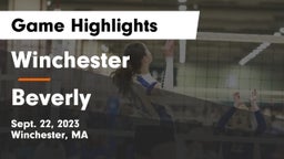 Winchester  vs Beverly  Game Highlights - Sept. 22, 2023