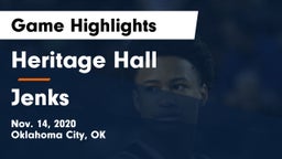 Heritage Hall  vs Jenks  Game Highlights - Nov. 14, 2020