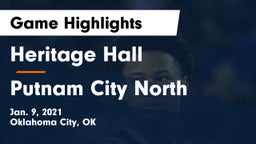 Heritage Hall  vs Putnam City North  Game Highlights - Jan. 9, 2021