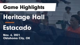 Heritage Hall  vs Estacado  Game Highlights - Nov. 6, 2021