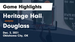 Heritage Hall  vs Douglass  Game Highlights - Dec. 2, 2021