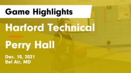 Harford Technical  vs Perry Hall  Game Highlights - Dec. 10, 2021