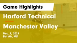 Harford Technical  vs Manchester Valley  Game Highlights - Dec. 9, 2021