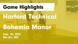 Harford Technical  vs Bohemia Manor  Game Highlights - Feb. 10, 2022