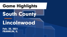 South County  vs Lincolnwood  Game Highlights - Feb. 20, 2021