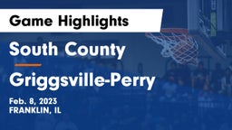 South County  vs Griggsville-Perry Game Highlights - Feb. 8, 2023