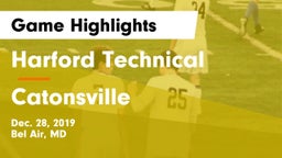 Harford Technical  vs Catonsville  Game Highlights - Dec. 28, 2019