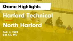 Harford Technical  vs North Harford  Game Highlights - Feb. 3, 2020